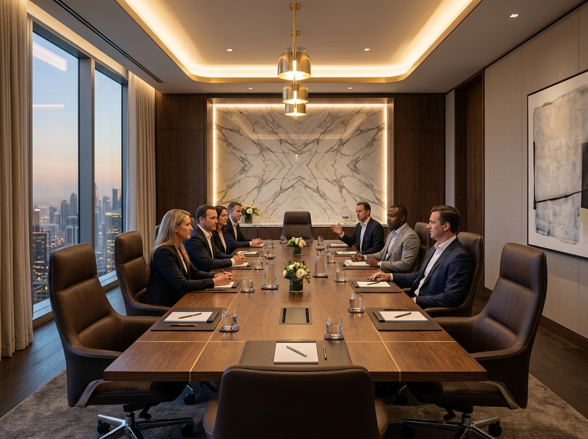 Luxury Executive Boardroom Suite